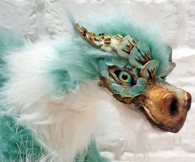 送料無料】ロシア ドラゴンアートドール、OOAKアニマルリアル