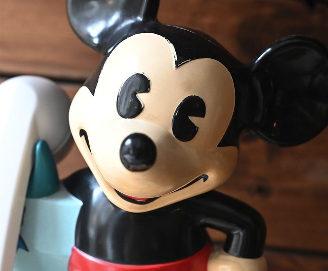 台湾 ヴィンテージアンティークミッキー回転式電話 / アンティーク電話