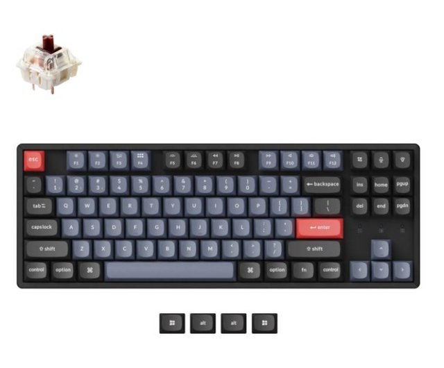 香港 Keychron K8 Pro ホットスワップ対応 RGB アルミフレーム