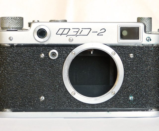 送料無料】ロシア FED 2 タイプ B グレーボディソ連レンジファインダー