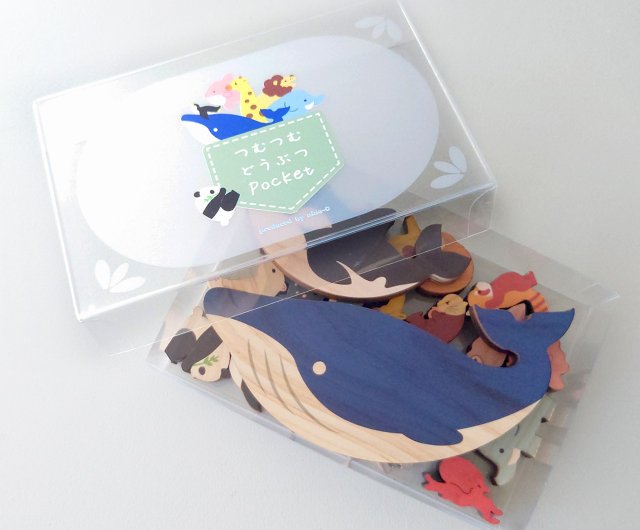 つむつむどうぶつPocket nine-D | 知育玩具・ぬいぐるみ - Pinkoi