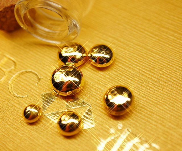 台湾 純金9999-1グラム小金豆-単体-金塊から製造-収納瓶付き hougong
