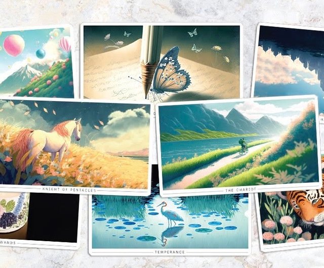 タイ ハートスケープ・タロットⅡ scribalist - Pinkoi