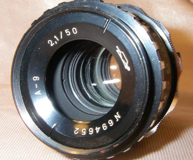 送料無料】ジョージア VEGA-9 50mm F2.1 レンズバヨネット KRASNOGORSK