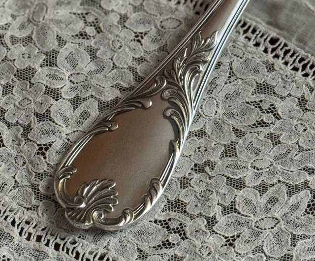 台湾 50394-美しいフランスの有名な銀食器クリストフルシルバースープ