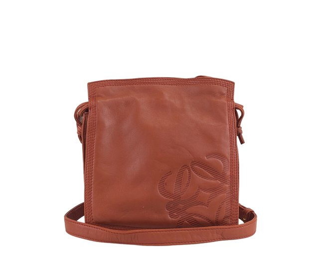 日本直送 名牌中古包 】LOEWE ロエベ アナグラム ショルダーバッグ