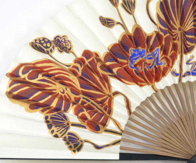 宮脇賣扇庵製 青蓮院襖絵図扇子 生命賛歌 Ki-Yan Stuzio | 扇子