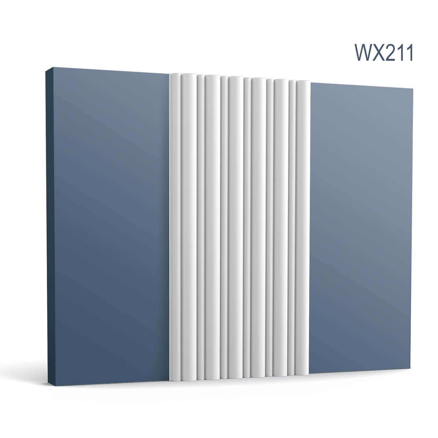 8 mouldings 16 m 3d wall panel 1 Box Orac Decor WX211-box FLUTE