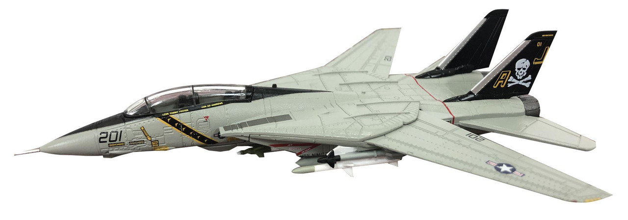 F-14A Tomcat USN VF-84 Jolly Rogers, AJ201, USS Nimitz, 1:144 Air