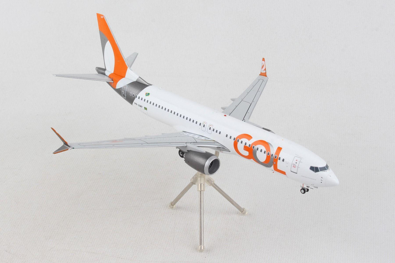 GOL Intelligent Airlines 737 MAX 8, PR-XMP Gemini Diecast Display
