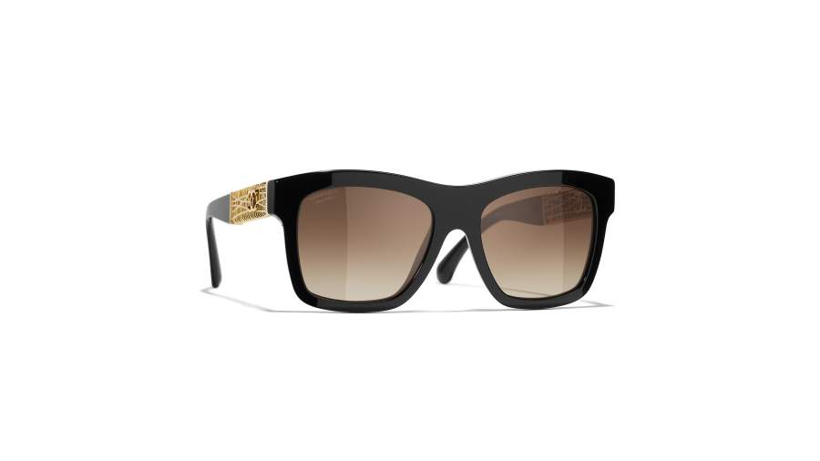 Sunglasses CHANEL CH5533 C622/S9 54-18 Black in stock