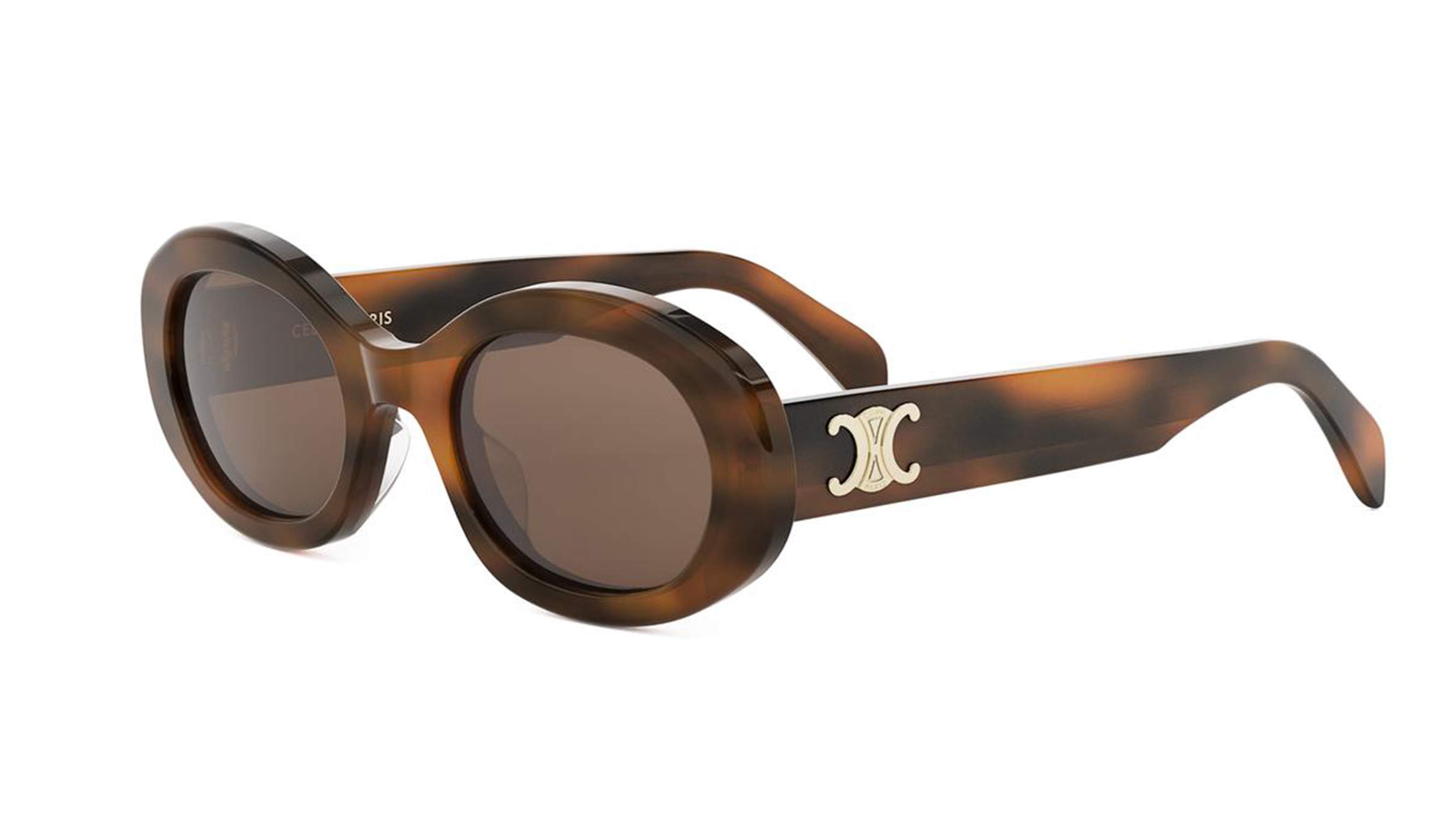 Sunglasses CELINE Triomphe 01 CL40194U 53E 52-22 Tortoise in stock