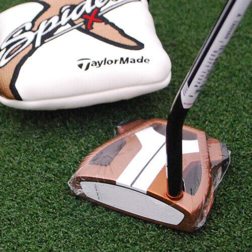 TaylorMade Spider X Single Bend Copper/White Putter SB 35 Inch