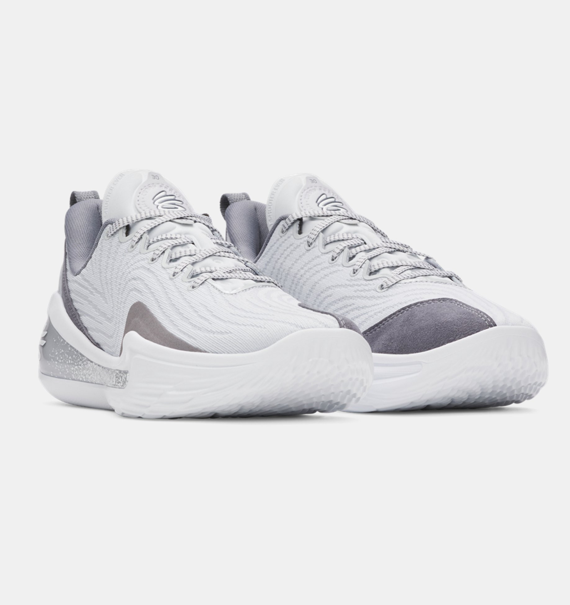 Under Armour Team Curry 12 Grey Basketball Shoe