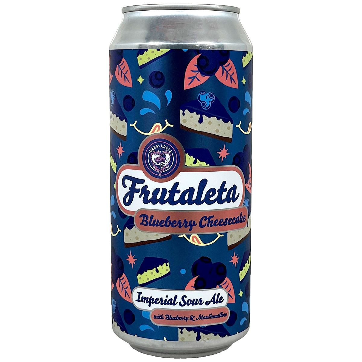 Casa Agria Frutaleta Blueberry Cheesecake Imperial Sour Ale Can