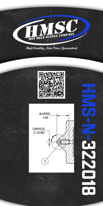 Replacement Nozzle for Nordson® 322018 .018