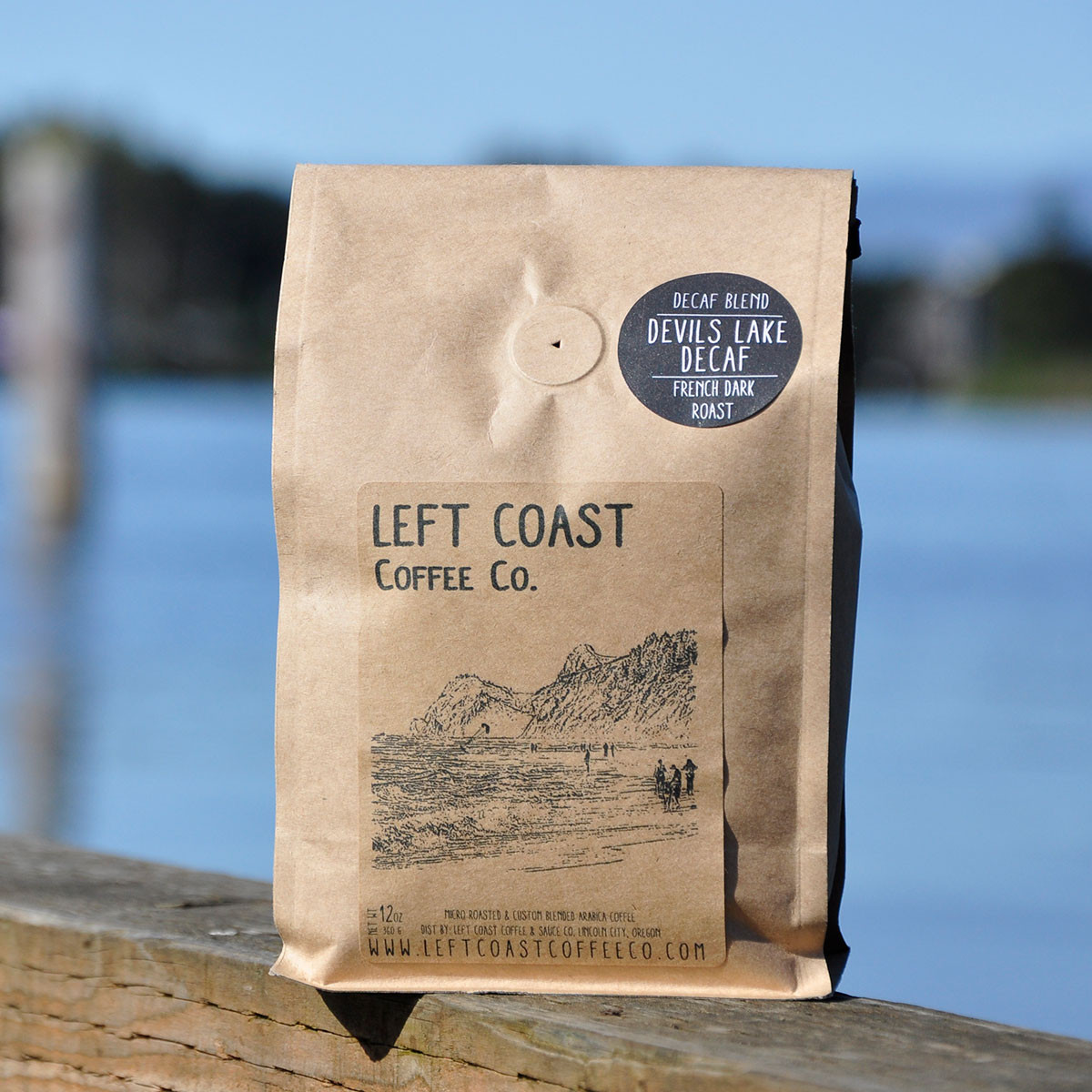 Decaf French Roast | LEFT COAST Coffee Co.