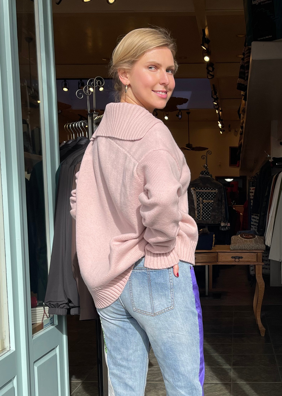 Jil Sander Long Sleeve Cashmere V-Neck Sweater