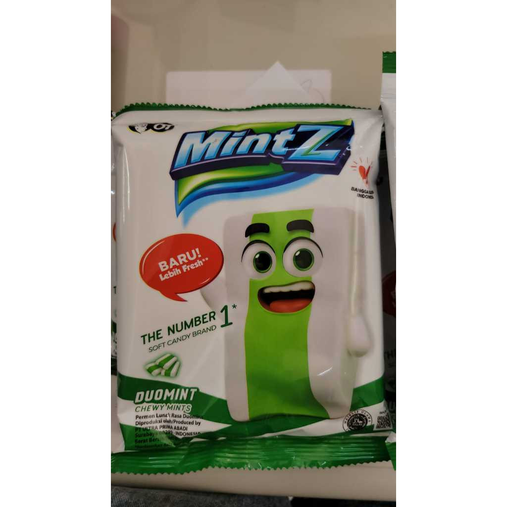 Mintz Chewy Candy Doublemint, 99 Gram - Javanese Taste