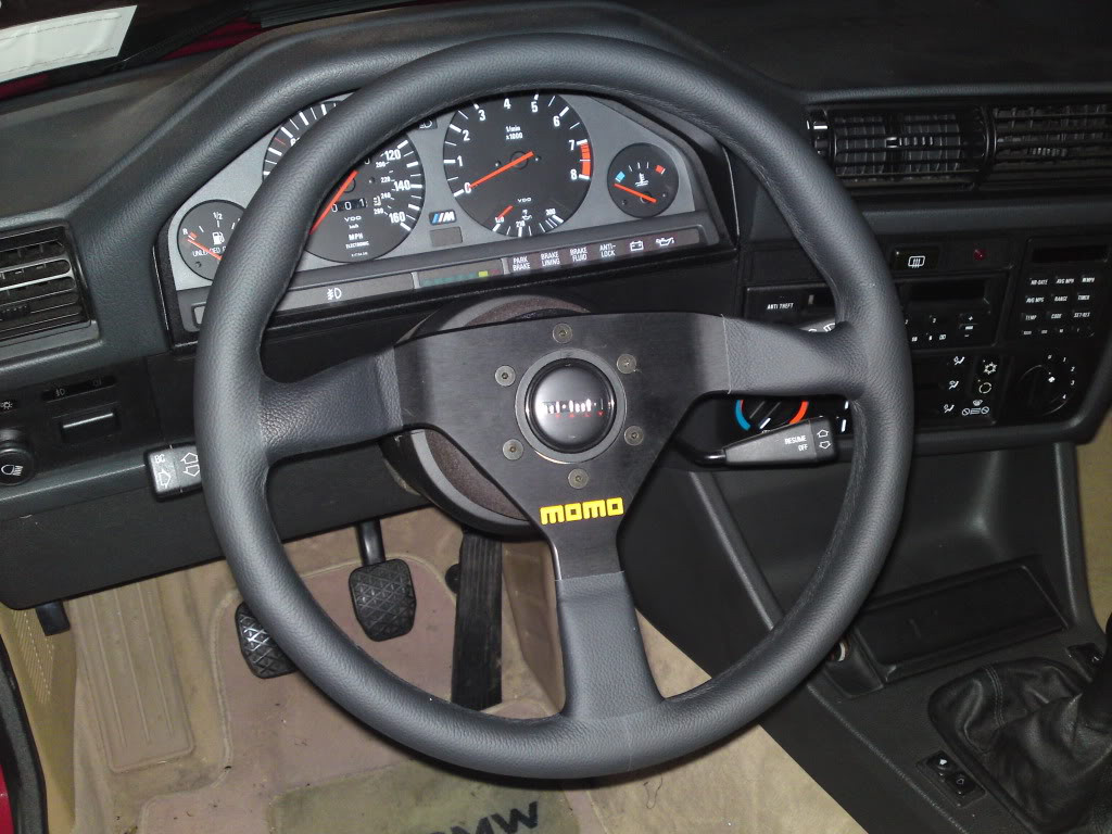 MOMO MOD 78 350mm Leather Steering Wheel | MrSteeringWheel