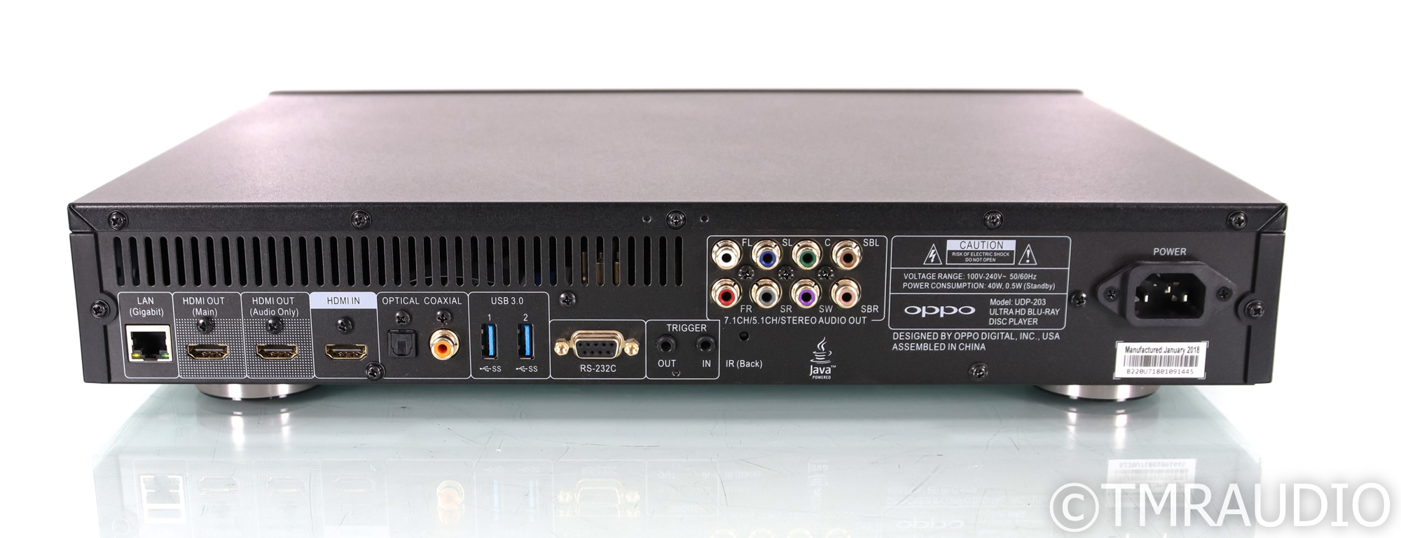 Oppo UDP-203 Universal 4K UHD Blu-Ray Player