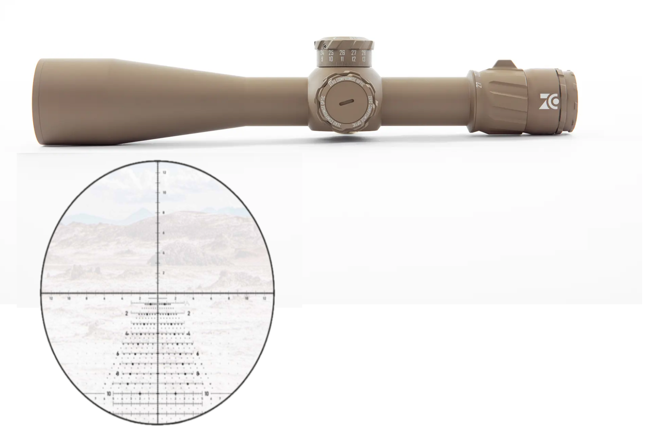 Zero Compromise Optic ZC527 5-27x56 Riflescope Tremor 5 NLE FDE