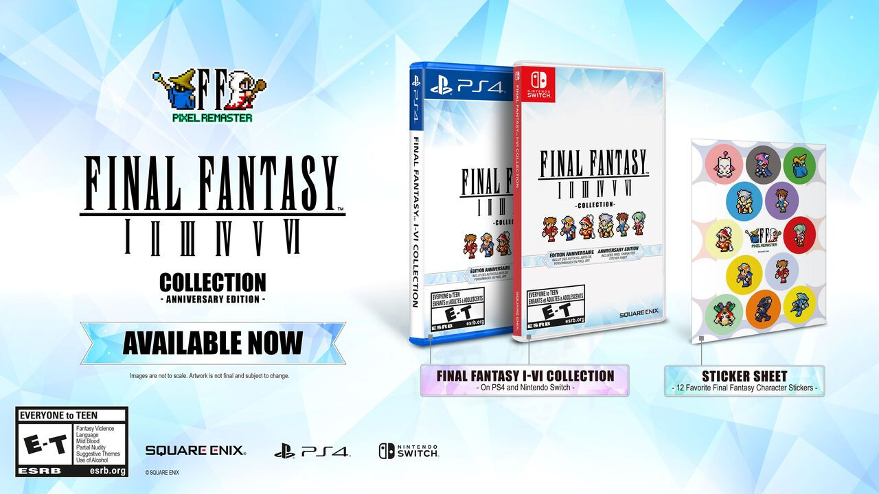 FINAL FANTASY I-VI COLLECTION ANNIVERSARY EDITION | SQUARE ENIX Store