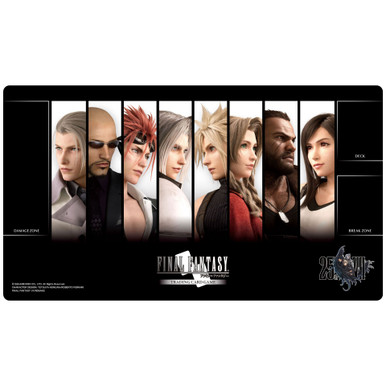 FINAL FANTASY VII 25TH ANNIVERSARY PLAYMAT | SQUARE ENIX Store