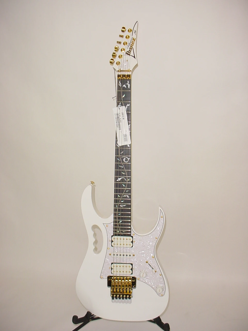 Ibanez Steve Vai Signature Premium JEM7VP - White w/ Gigbag