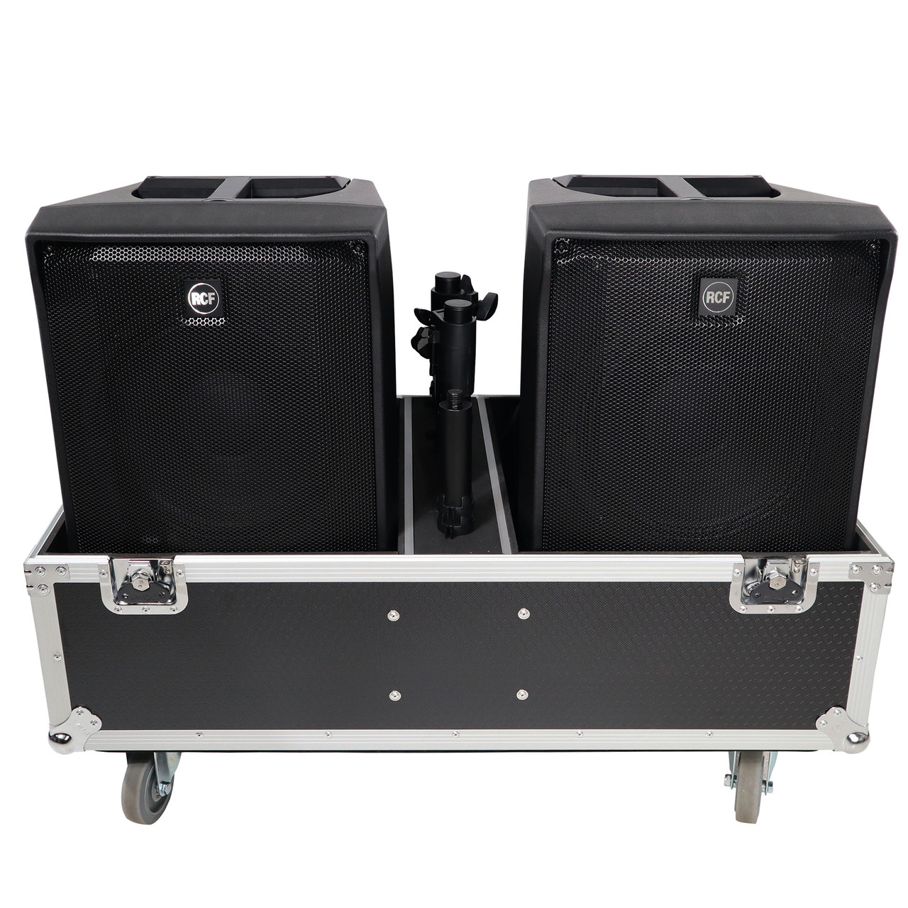 ProX ATA Style Flight-Road Case For RCF EVOX 8 J8 JMIX8 Speaker