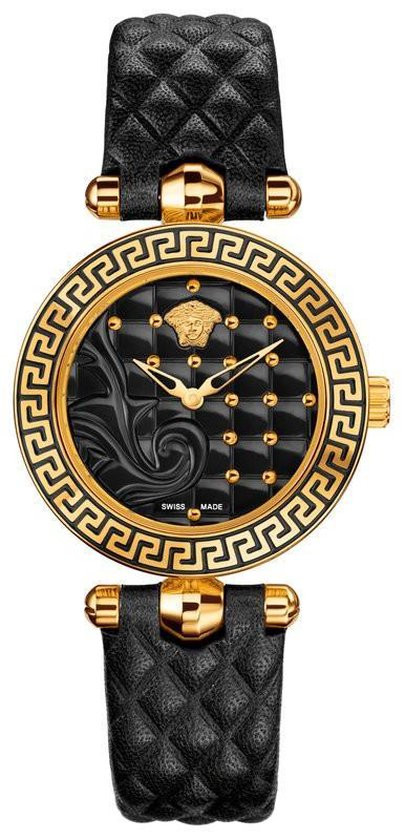 Versace Micro Vanitas Ladies Watch-VQM010015 - Manhattan Jewelers