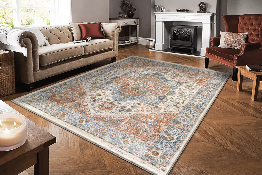 Dynamic Rugs Juno 6887-899 Beige Multi Area Rug | Carpetmart.com