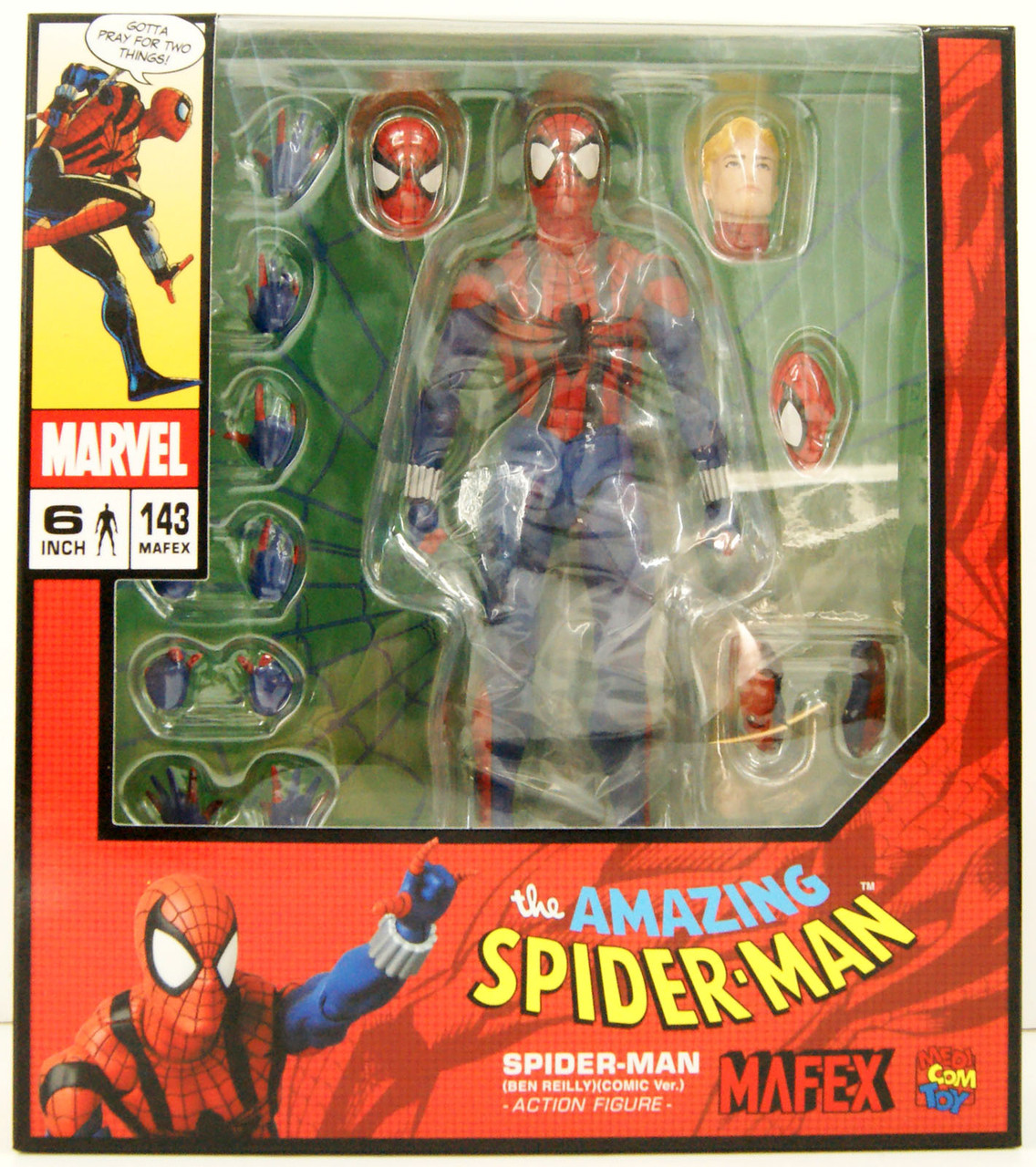 MAFEX Spider-Man (Ben Reilly) (Comic Ver.) Figure