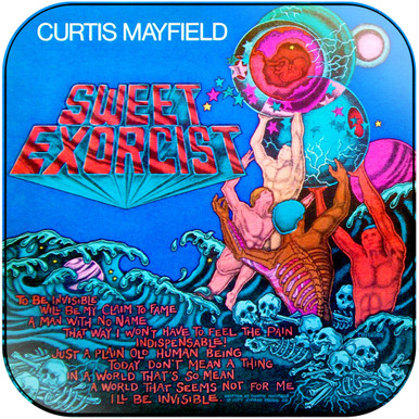 Curtis Mayfield Sweet Exorcist Album Cover Sticker