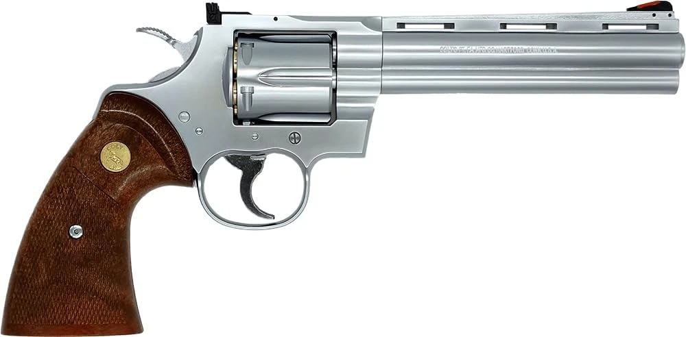 Tanaka Colt Python .357 Magnum 6-inch R-model Stainless Steel