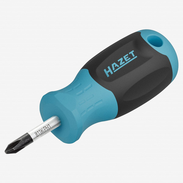 Hazet 811K-PH2 Stubby Phillips #2 Screwdriver, 25 mm | Hazet at KC