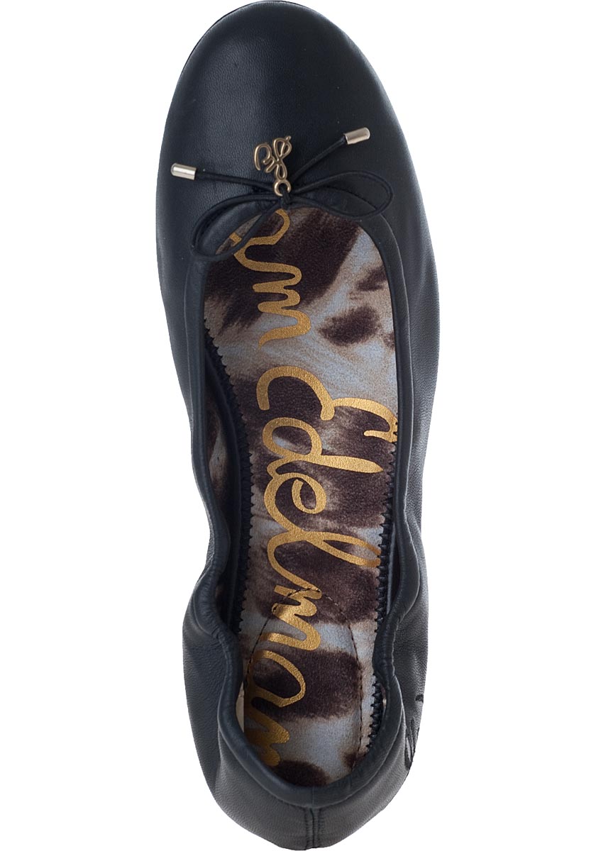 Sam Edelman Felicia Flat Black Leather
