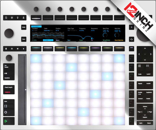 Ableton Push 1 Skinz - Metallic - 12inchSkinz