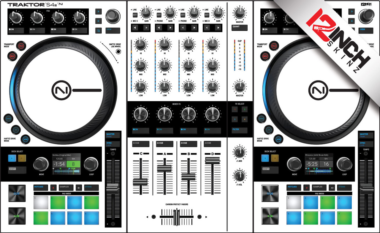 Native Instruments Kontrol S4 MK3 Skinz - Colors - 12inchSkinz