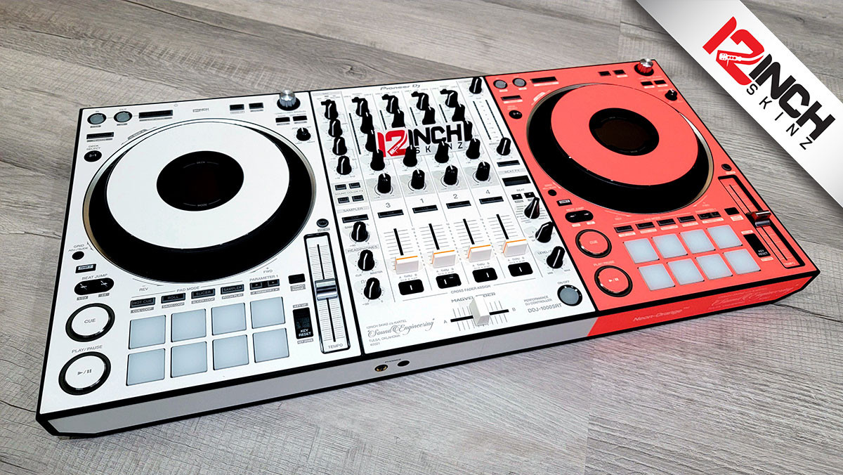 Pioneer DDJ-1000SRT Skinz - Sound Engineering (GLOW) - 12inchSkinz