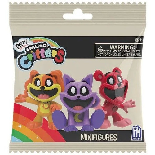 Poppy Playtime Smiling Critters Mini Figures Mystery Pack 1 RANDOM