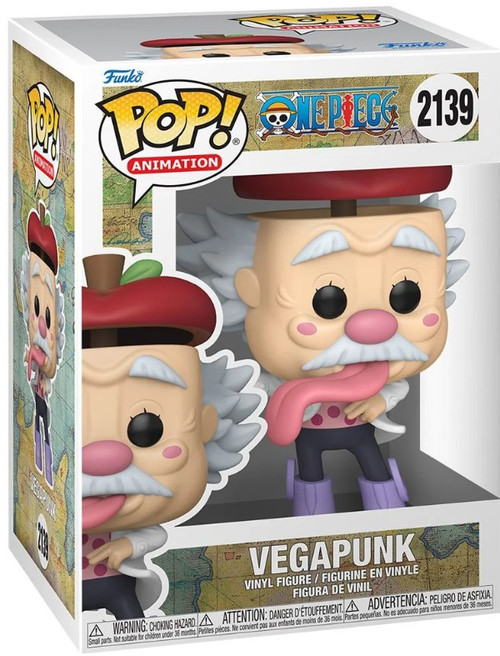 Funko One Piece Egghead Island POP Animation Dr Vegapunk Vinyl