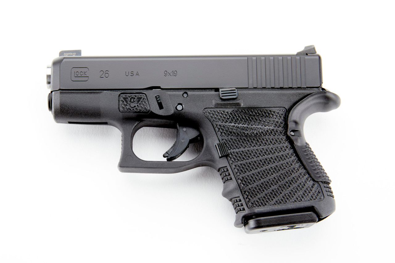 Wilson Combat Paul Howe Glock 26 Gen3 AUS 9mm, Black, 2x 10rd