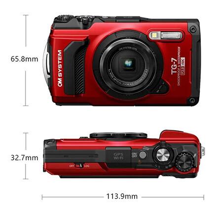 Olympus TG-7 (OM System) Waterproof Camera
