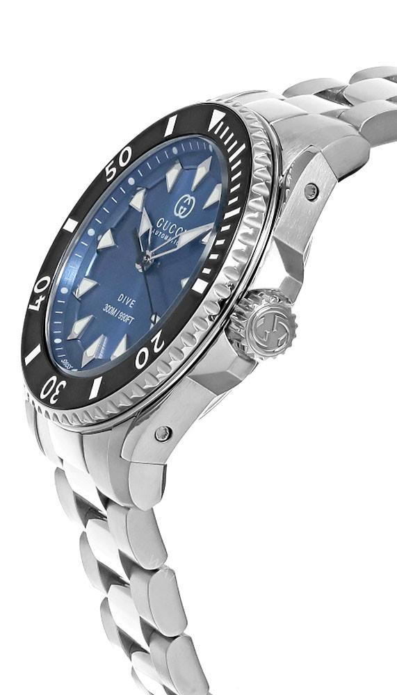 GUCCI Dive Automatic Stainless Steel 40MM Blue Dial Men's Watch
