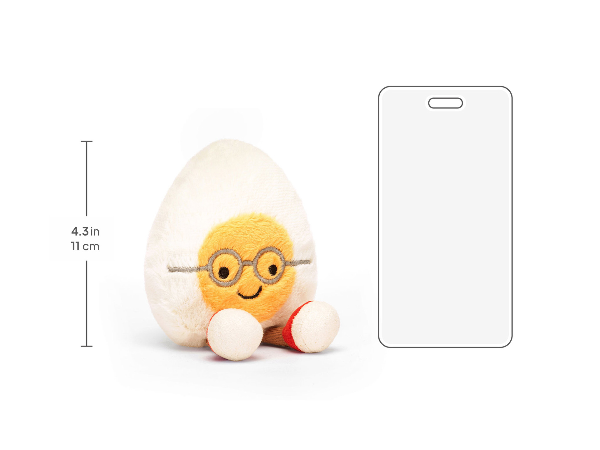 Amuseables Boiled Egg Geek - Official Jellycat