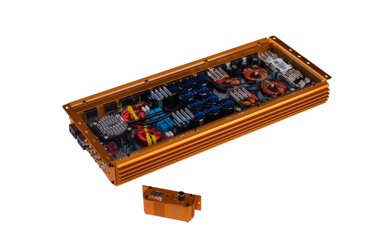 DOWN4SOUND JP63 ORANGE | 6300W RMS AMPLIFIER - Down4Sound Shop