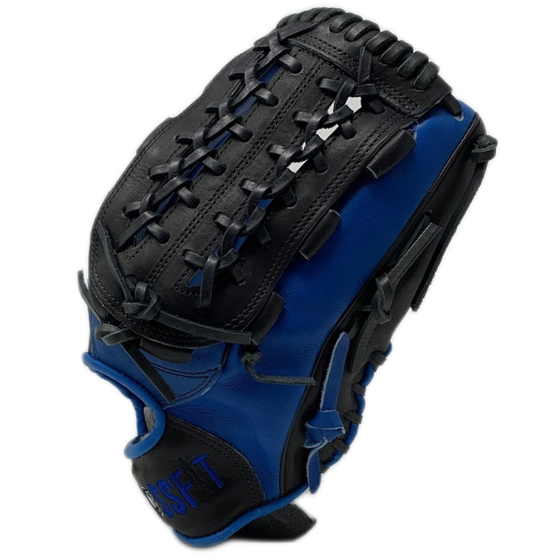 Gloveworks 13.5 Inch Blue Black Outfield Baseball Glove Right Hand