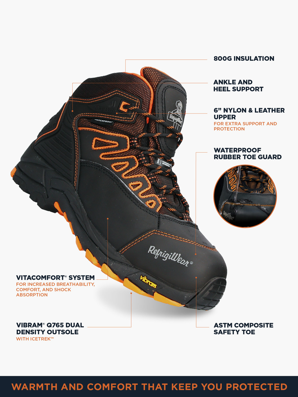 Women's PolarForce® Hiker Boot - ASTM Composite Safety Toe