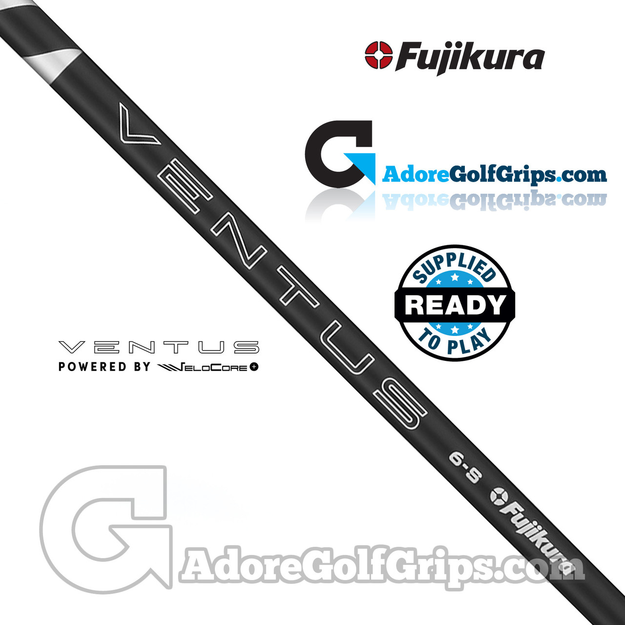 Fujikura Ventus VeloCore+ Black 6 Wood Shaft (66g-67g) - 0.335